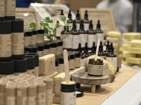 Harmoni Expo hudvårdsprodukter