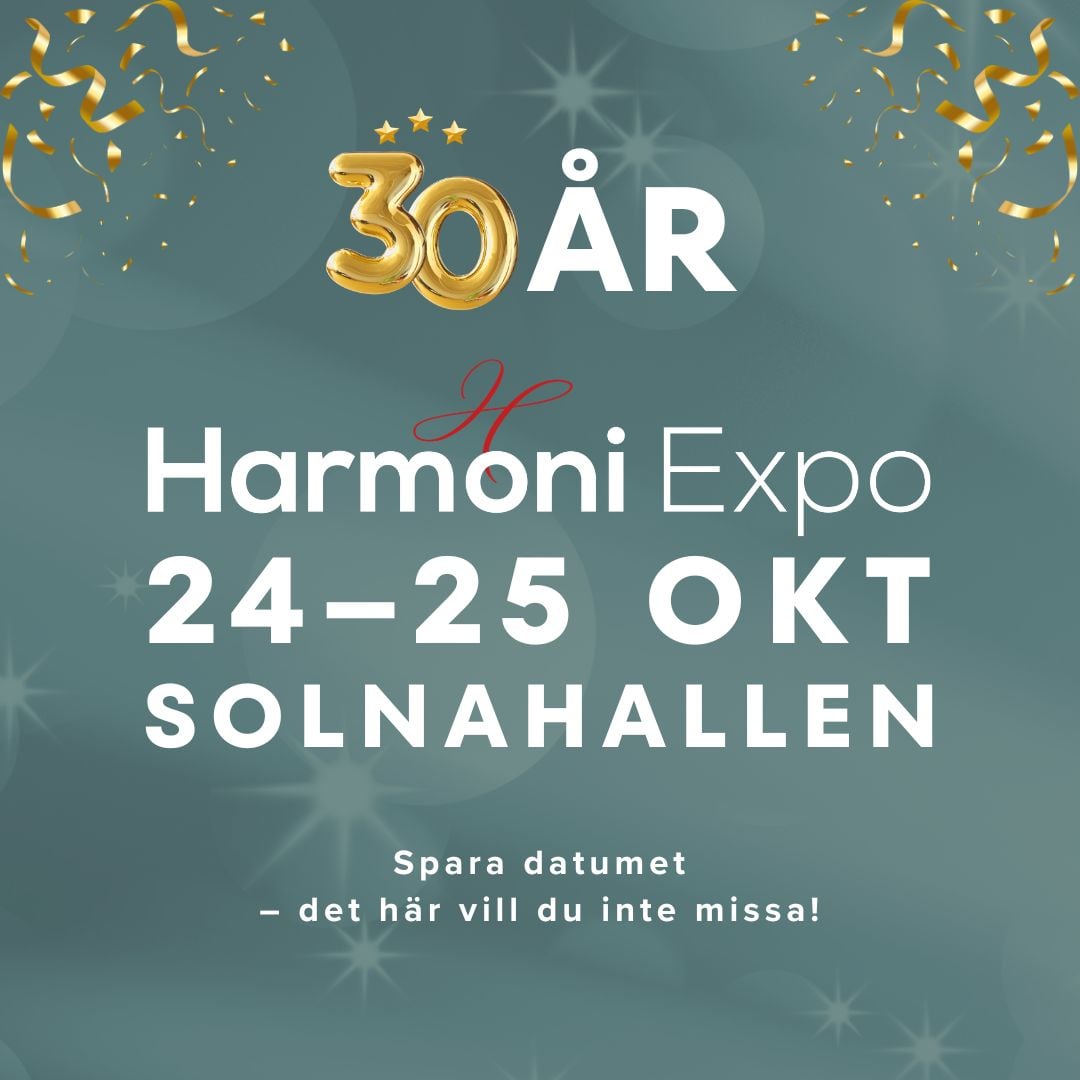 Harmoni Expo 24-25 oktober 2026 - Save the date