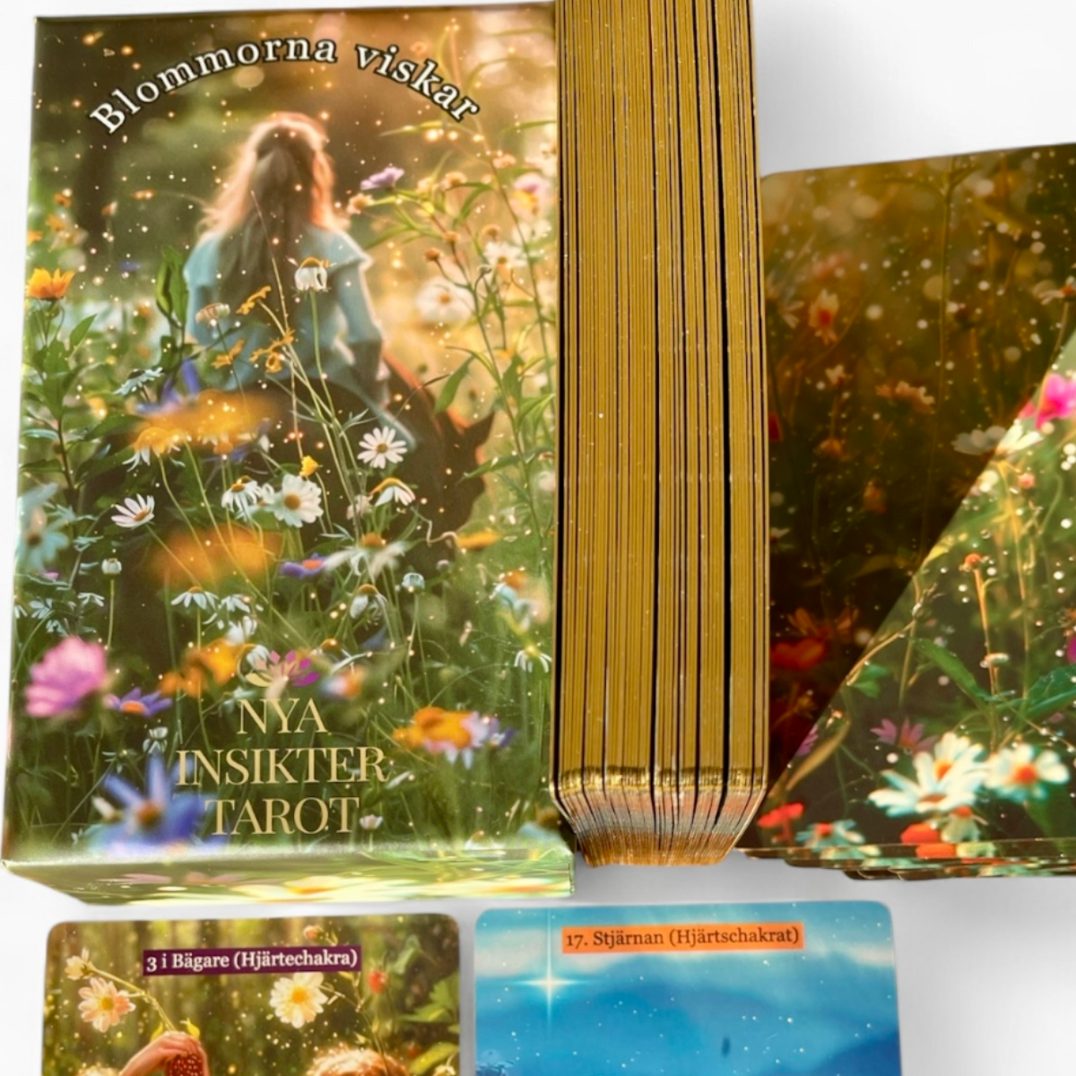 Blommorna viskar – Tarot- och orakelkort på svenska