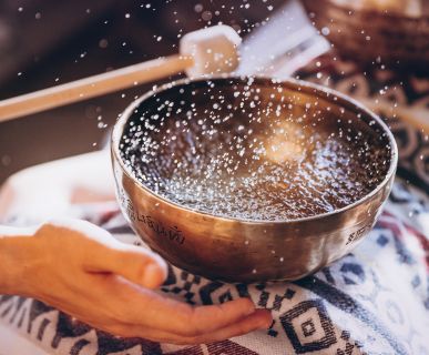 Sound Healing behandlingar på Harmoni Expo